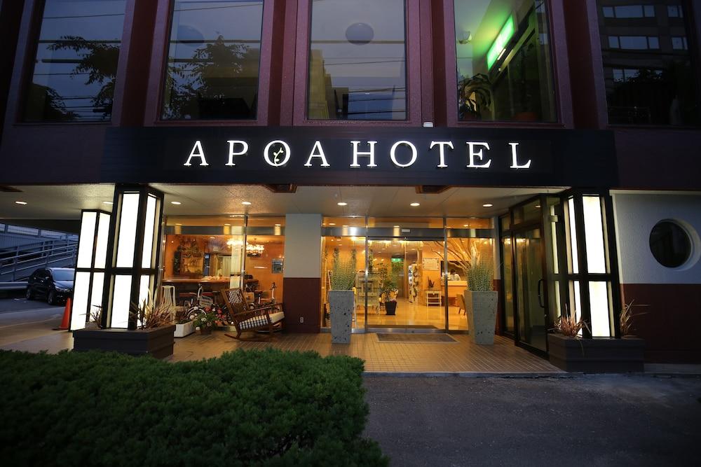 Apoa Hotel Jokkaicsi Kültér fotó